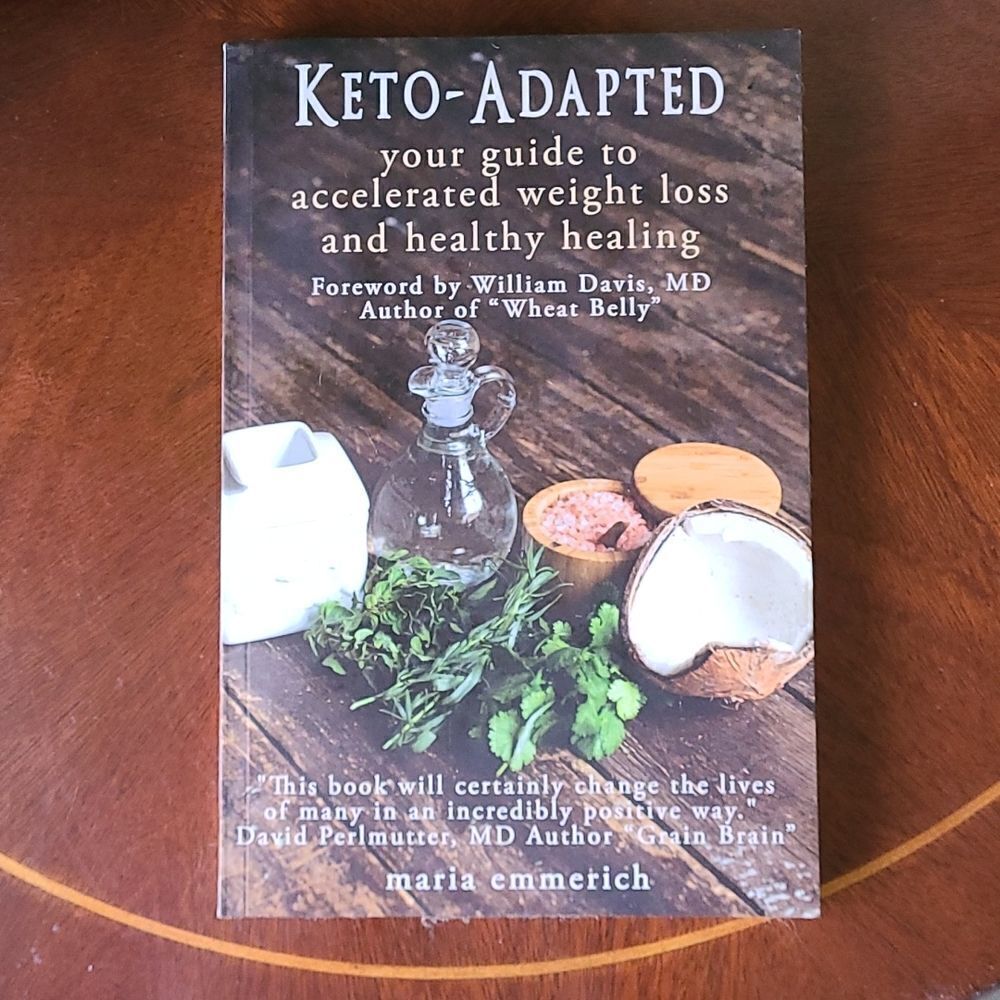 Keto Adapted Maria Emmerich Guide to Weight Loss Book  